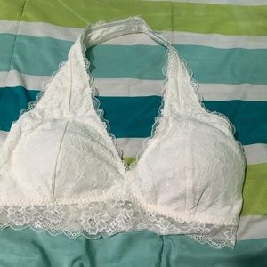 Gilly Hicks White Bralette. FROM HOLLISTER